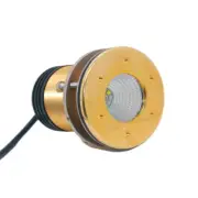 Thru-Hull Mounted 80W IP68 RGB RGBW SS316 Submersible Superyacht Marine Dock LED