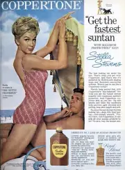Stella Stevens - Suntan Lotion Ad - 4 x 6 inch Photo Print