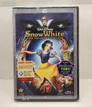 Snow White and the Seven Dwarfs DVD/BluRay 2009 3-Disc Set, NEW - SEALED