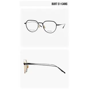 MASKA BURT 51 姜丹尼爾同款 韓國馬仕卡純鈦圓臉網紅文青眼鏡｜男生女生品牌眼鏡框【幸子眼鏡】