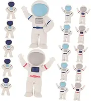 48pcs Mini Space Themed Erasers Cute Astronaut Design Pencil Mark Removal for Classroom Rewards Party Favors for Boys