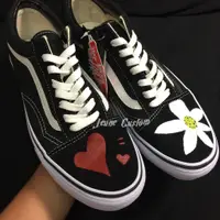 在飛比找蝦皮購物優惠-花心款Gd同款 Vans old skool 手工客制鞋 l