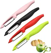 Peeler 4 Pcs Vegetable And Fruit Peeler Stainless Steel Potato Peeler Kitchen Peeler Swivel Peeler For Vegetable, Carrot, Fruit