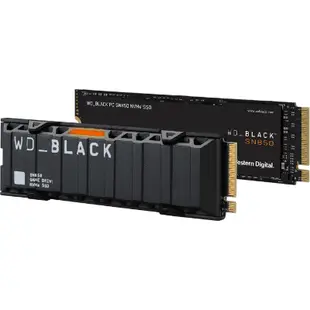 WD Western Digital BLACK SN850 PCIe Gen 3x8 NVMe SSD 固態硬碟 500GB (散熱片版) WDS500G1XHE 香港行貨