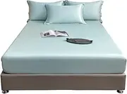 CVBFDB Silky and Delicate Bed Cover Bed Cover Mattress Cover Three Sets(150x200cm)