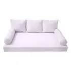 *COVER ONLY*-Style 3 Outdoor Daybed Mattress Bolster Pillow Pipe Trim Crib-AD107