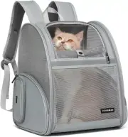 Cat Backpack Carrier Mesh Small Airline Approved Pet Carriers for Medium Dog