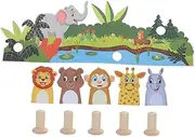 Unique Storytelling Finger Puppets 1 Set of Animal Shape Toys for Boys and Girls