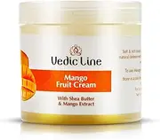 [Vedic Line] Mango Fruit Cream, Improves Skin Tone & Skin Elasticity With Shea Butter, Olive Oil for Perfect Glow,100ml