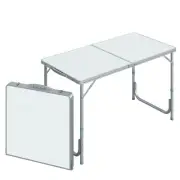 Outsunny Folding Camping Table: Portable & Adjustable