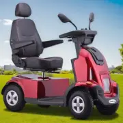 Electric Mobility Scooter 60KM Range 12km/h 150KG Electric Motorised Red