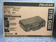 Pelican 1170-001-110 Black Watertight Hard Case/ NO FOAM!
