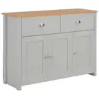 Wooden Sideboard Kitchen Buffet Storage Drawers Rack Shelf Cabinet Cupboard