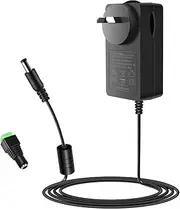 SHNITPWR 24V DC Power Supply Adapter 24 Volt 2A 48W AC to DC Converter Transformer 100~240V AC Input with 5.5x2.5mm DC Tip for 5050 3528 LED Strip 3D Printer CCTV Security System LCD Monitor