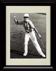 Unframed Gary Player Autograph Replica Print - 1978 Victory
