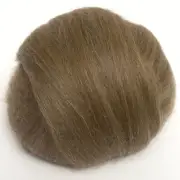 Llama Top (Baby) Natural Light Brown 100g Wool Roving Spinning Fibre Top Felting