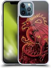 Head Case Designs Officially Licensed Vincent HIE Abolisher Red Dragons 2 Soft Gel Case Compatible with Apple iPhone 12 Pro Max