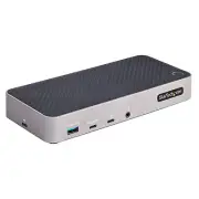 StarTech USB-C Triple Monitor Docking Station - HDMI/DP 4k USB-C Dock 5x USB Hub
