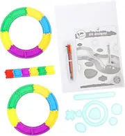 1 Set Wanhua Ruler Paper Animals Arts and Crafts for Drawing Board Paint Childrens Drawing Pad Crafts for LCD Drawing Tablet for Tools for Plastic