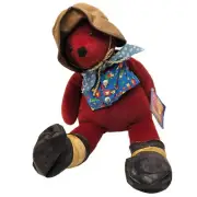 RUSS Bear Stuffed Animal Berrie Buckaroo County USA TEDDY Plush Original Tags