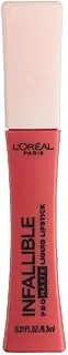 L'Oreal Paris Makeup Infallible Pro Matte Les Macarons Scented Matte Liquid Lipstick, Highly Pigmented, Longwear, Waterproof & Smudge Proof, Guava Gush, 0.21 fl. oz.