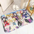Love Live Mat for Kitchen Carpet Floor Mats Rugs Cute Rug Custom Doormat Entranc