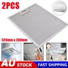 For Rangehood Filter 320mm x 260mm Five layers Aluminium Silver 2PCS NEW