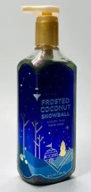 1 Bath & Body Works FROSTED COCONUT SNOWBALL Creamy Luxe Hand Soap Wash