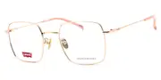 Levi's LV 7012/F/LEV 000 Men's Glasses Gold Size Standard - Private Health Rebate - Blue Light Block Available