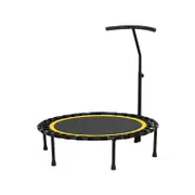 ADVWIN 50 inch Rebounder Mini Trampoline for Adults and Kids Indoor/Outdoor Workout Max Load 150KG Yellow