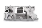 Edelbrock Intake Manifold Performer Aluminium Natural Square/Spread Bore For Holden V8 253 304 308 Each EB2194