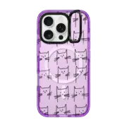 iPhone 16 Pro Impact Ring Stand Case MagSafe Compatible Kittens by Matthew Langille