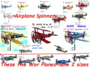 Airplane Wind Spinners by Premier