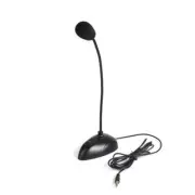 3.5mm Mini Studio Speech Mic Microphone Stand for PC Desktop Notebook #19 NEW