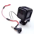 GOPRO LEASH TETHER with SECURE THUMB SCREW ATTACHMENT* FOR ALL GO PRO CAMERAS