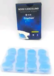 Cruchan Noise Cancelling Sleep Ear Plugs Sets 2 Boxes Each Box 6 Sets of Plugs