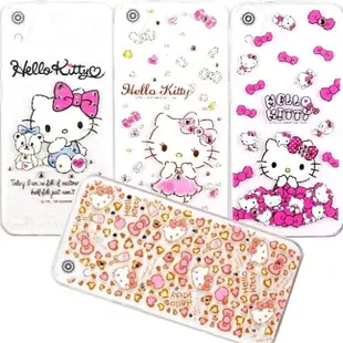 【Hello Kitty】HTC Desire 530 D530u 彩鑽透明保護軟套