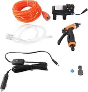 12V 72W Pressure Washer Male Thread G1/2 Portable Car Washing Machine Powerful Washing Kit for Home Garden Vehicles