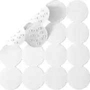 Webos Anti Slip Shower Mat: Natural Rubber Non Slip Bath Mat for Tub with Strong