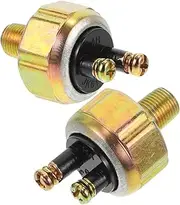 2pcs Brake Light Switch Switches The Switch Light Stop Switch Metal Car Light Switch Brake Light Pressure Switch Auto Rear Brake Discrotor Forklift Truck Accessory Iron Golden