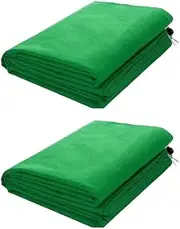2pack/lot Winter Fleece for Plants Frost Protection Wrap Plants in Warmth Adjustable Winter Protection for Potted Plants, Green, 120 * 180cm