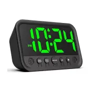 Digital Alarm Clock for Bedroom,Loud Alarm Clock Electric Desk Clock7498