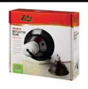 Zilla Premium Reptile Terrarium Lighting Dome Black 8.5 inch