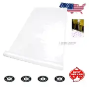 Contemporary 100ft White Aisle Runner for Indoor/Outdoor Wedding Venues
