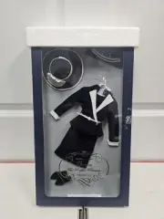 Franklin Mint's: The People's Princess Diana Blue and White Navy Suit Ensemble