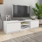 White TV Cabinet Display Stand Entertainment Center Media Console Table Furnture