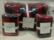 Pottery Barn Teen Buffalo Plaid Christmas FULL QUEEN comforter sham SHERPA bryce