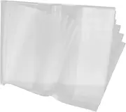 HORIALENCE 10Pcs Clear Book Covers Adjustable Textbook Protection Sleeves for Books Easy Application and Scratch Resistant Book Cover Protectors
