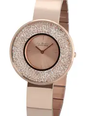 Jacques Lemans LP-131B Rose Gold Stainless Steel Womens Watch