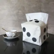 Creative Dice Game Paper Tissue Box Cover Storage Organiser Napkin Case Holder